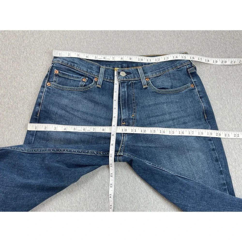 Levis 511 Jeans Mens 32 x 32 Blue Cotton Blend Stretch Regular Slim Fit